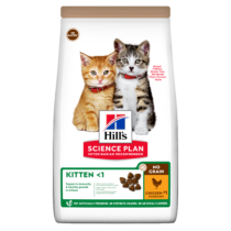 605366 SP Feline Kitten No Grain Chicken Dry 3D Full Front EU